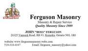 Ferguson Masonry Brick,  Block & stone