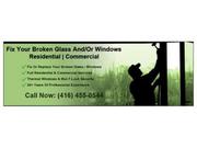 Emergency Glass Repair Toronto