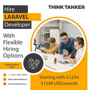 Hire Laravel Developers USA,  UK,  Australia,  Canada - ThinkTanker
