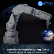Salesforce manufacturing cloud + industry 4.0 revolution