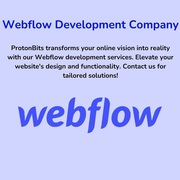 Webflow Development Company | Webflow Developer Australia - ProtonBits