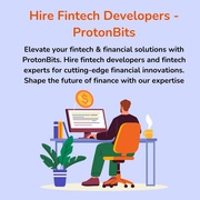 Hire Fintech Developers - ProtonBits