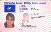 Maltese Driver’s License Online