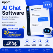 Zipprr AI Chat Software – The Smart AI Chatbot Solution for Entreprene
